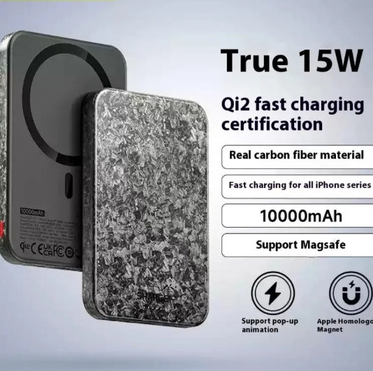 15W Magnetic Wireless Power Bank