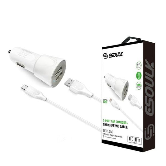 12W Dual USB Car Charger